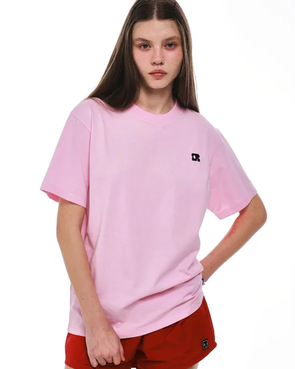 CENTAUR EMBLEM COMASA COTTON T-SHIRT_PINK