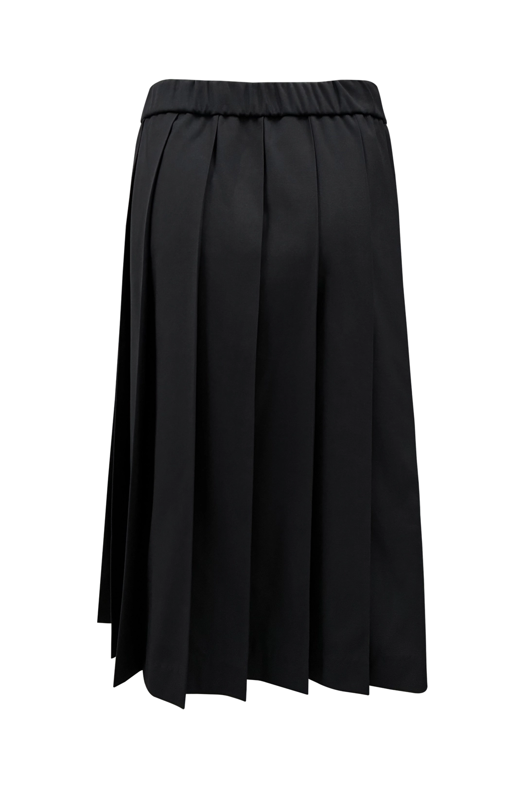 체메씨 BOW LONG PLEATED SKIRT (BLACK) 상품 이미지 3