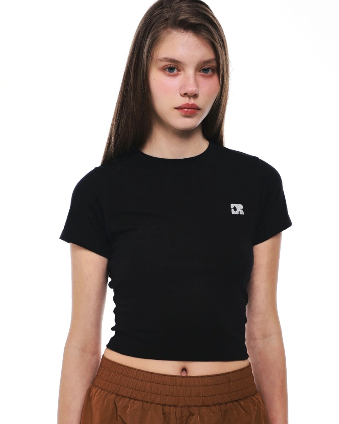 센토르 CENTAUR EMBLEM FITTED T-SHIRT_BLACK 상품 이미지 1