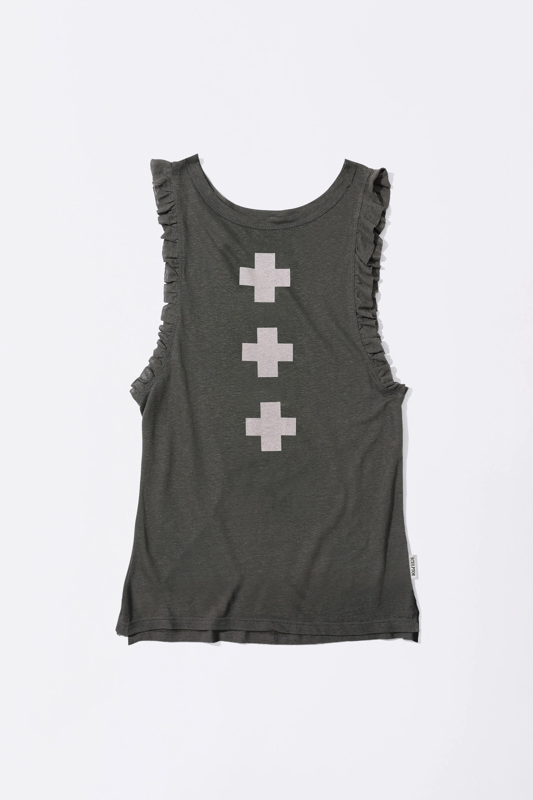스컬프터 Emergency Muscle Tank Top Charcoal 상품 이미지 1