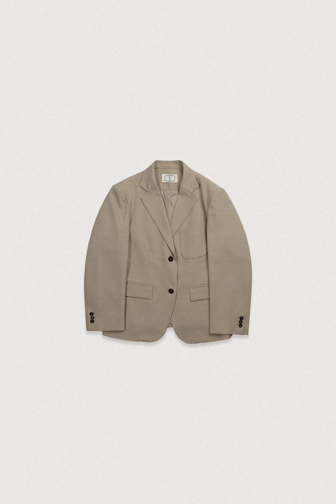 샤드라마 SILKY TEXTURED JACKET [BEIGE] 상품 이미지 1
