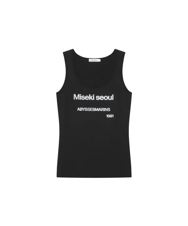 Abyssesmarins relax sleeveless BLACK