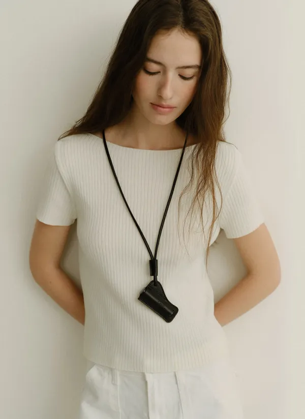 Niko Ribbed Knit (Ivory)