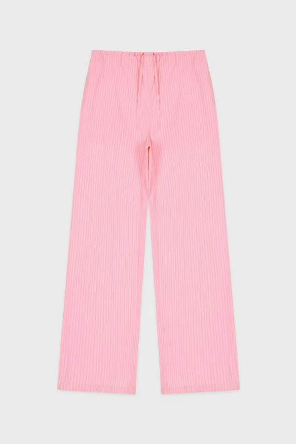 Stripe Easy Pants (Pink)