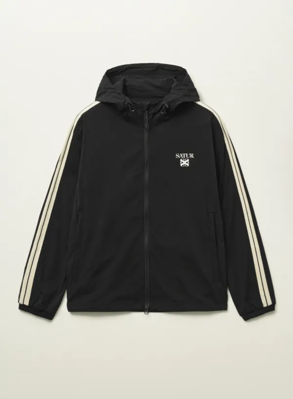 Lawton Packable Windbreaker - Black