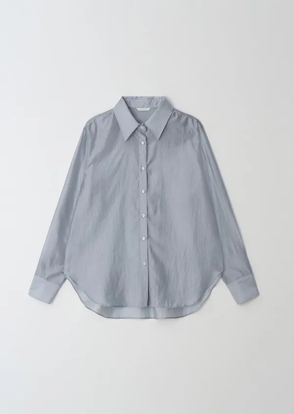tencel basic shirt-s.blue(6월 5일 부터 순차발송)