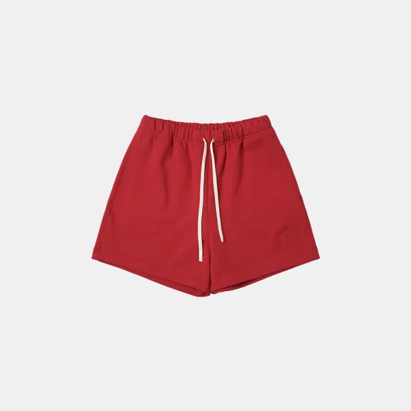 SIPT7164 헤리티지 스웻 쇼츠_Red