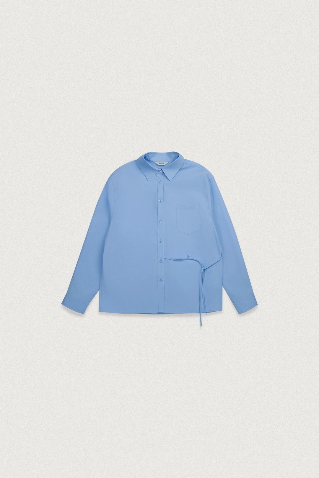샤드라마 WRAP STRING SHIRT [LIGHT BLUE] 상품 이미지 3