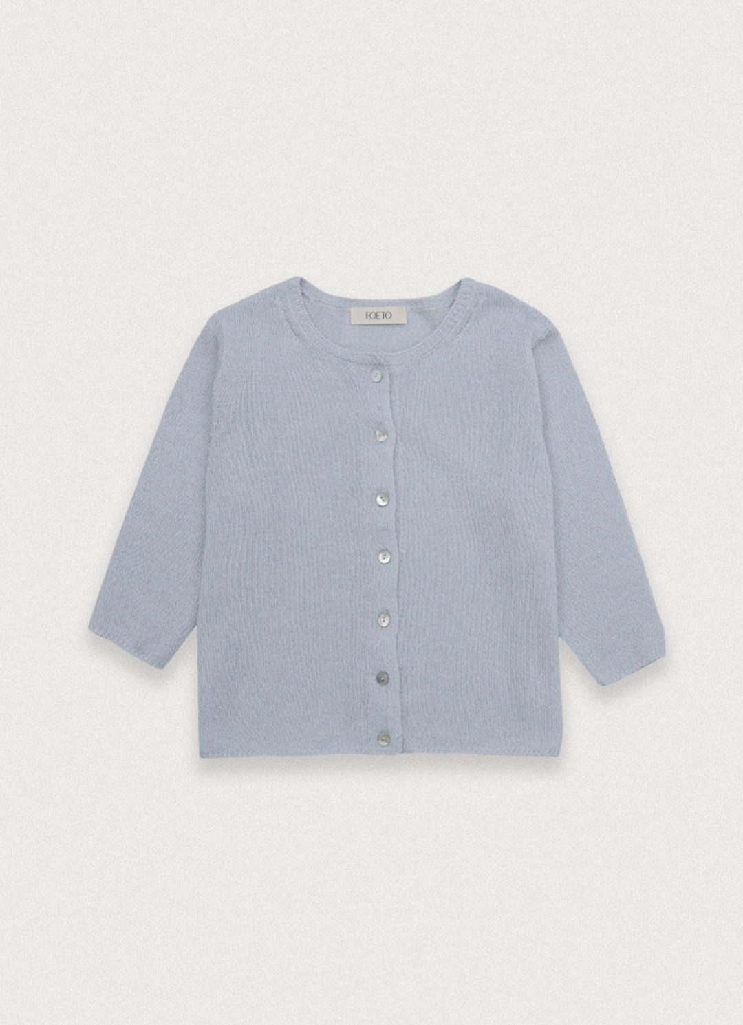 포에토 Heart paper cardigan - mute blue [2nd] 상품 이미지 3