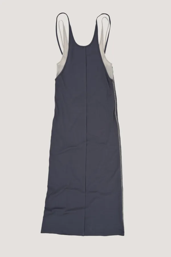 Double Layer Halter Neck Dress