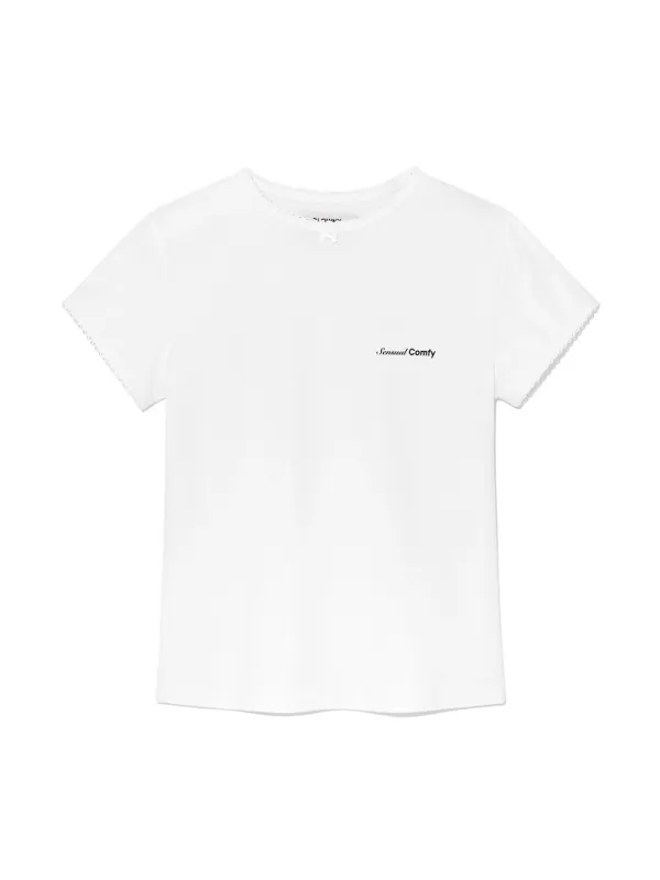 COMFY AND SENSUAL TEE (WHITE)