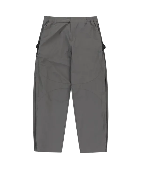 SIDE SNAP PANTS [MUD KHAKI]