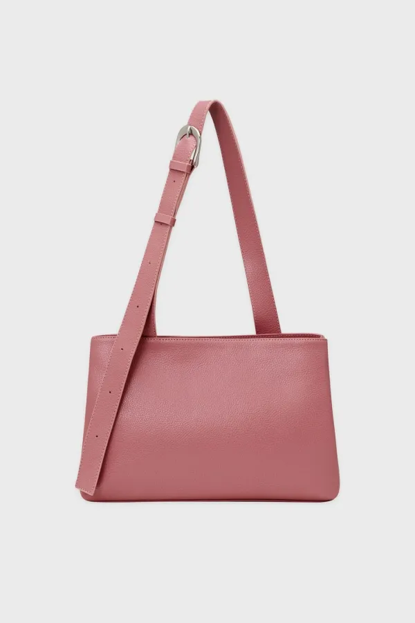 Double Shoulder Bag (Pink)
