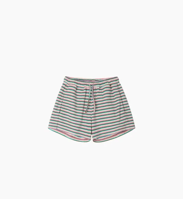 VELD TERRY STRIPE SHORTS