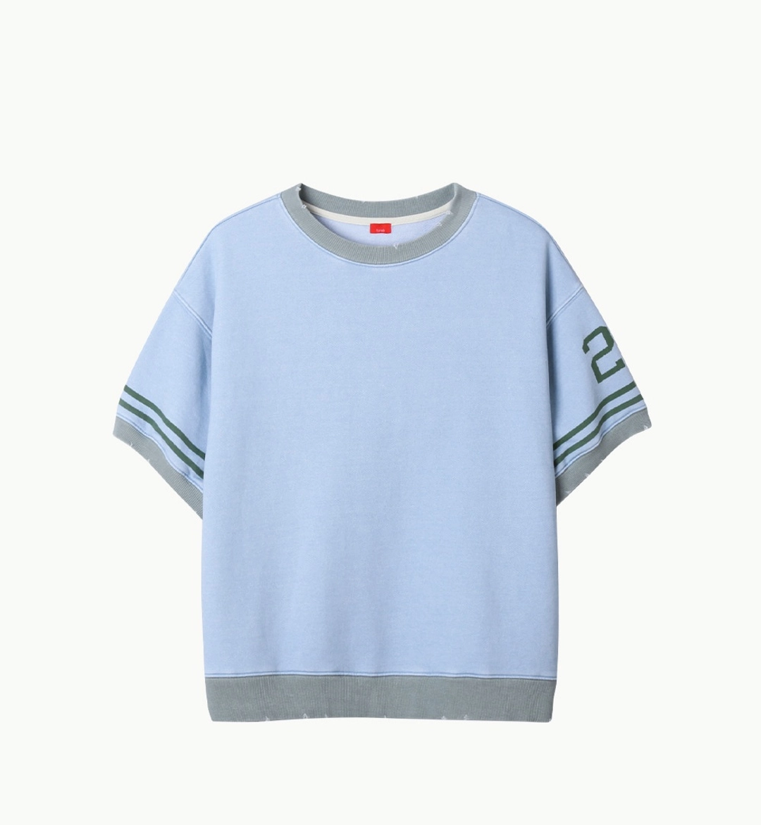 톤세 MILO DAMAGE HALF SWEATSHIRT 상품 이미지 1
