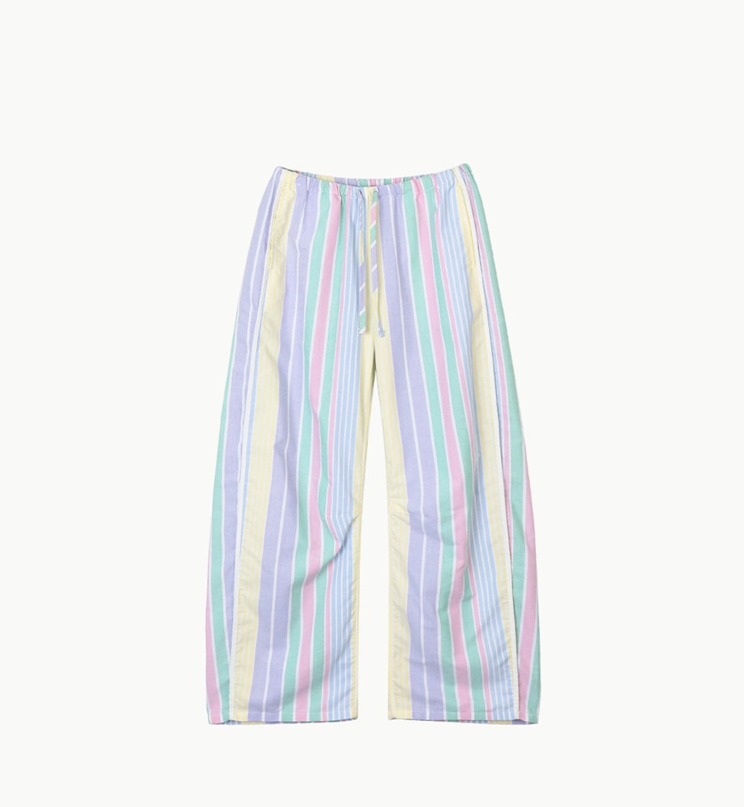 톤세 STOI STRIPE CURVED PANTS 상품 이미지 1