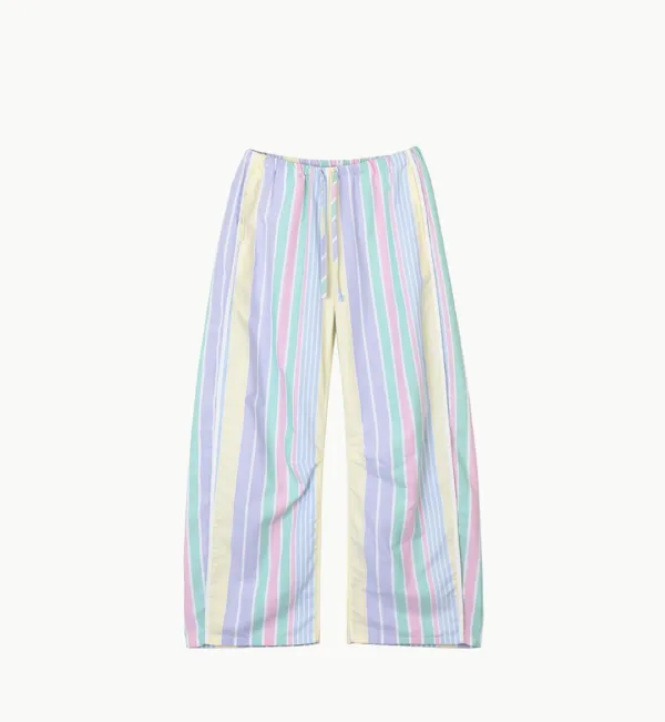 STOI STRIPE CURVED PANTS