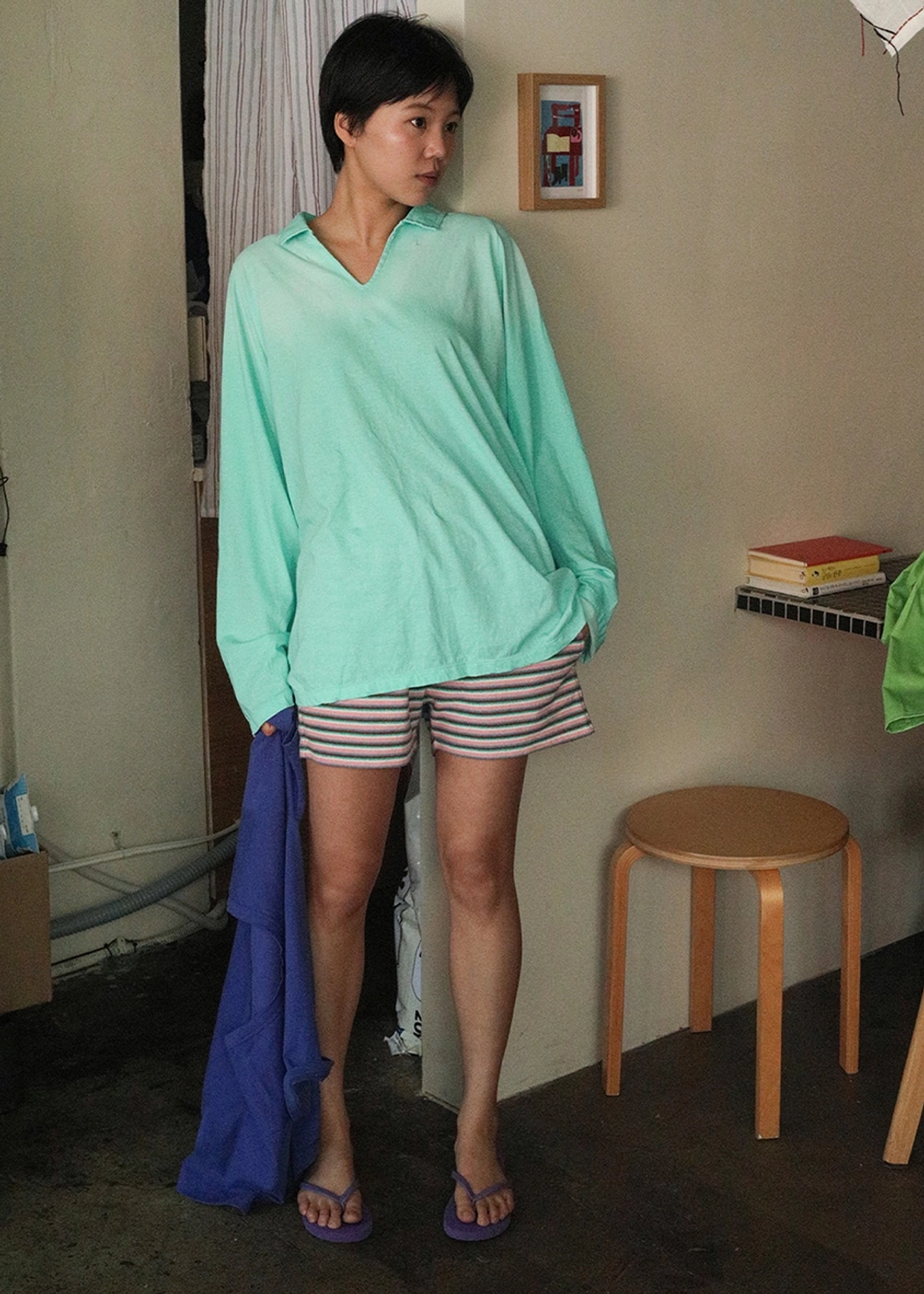 톤세 SUMMER GLEN DYEING T-SHIRT 상품 이미지 3