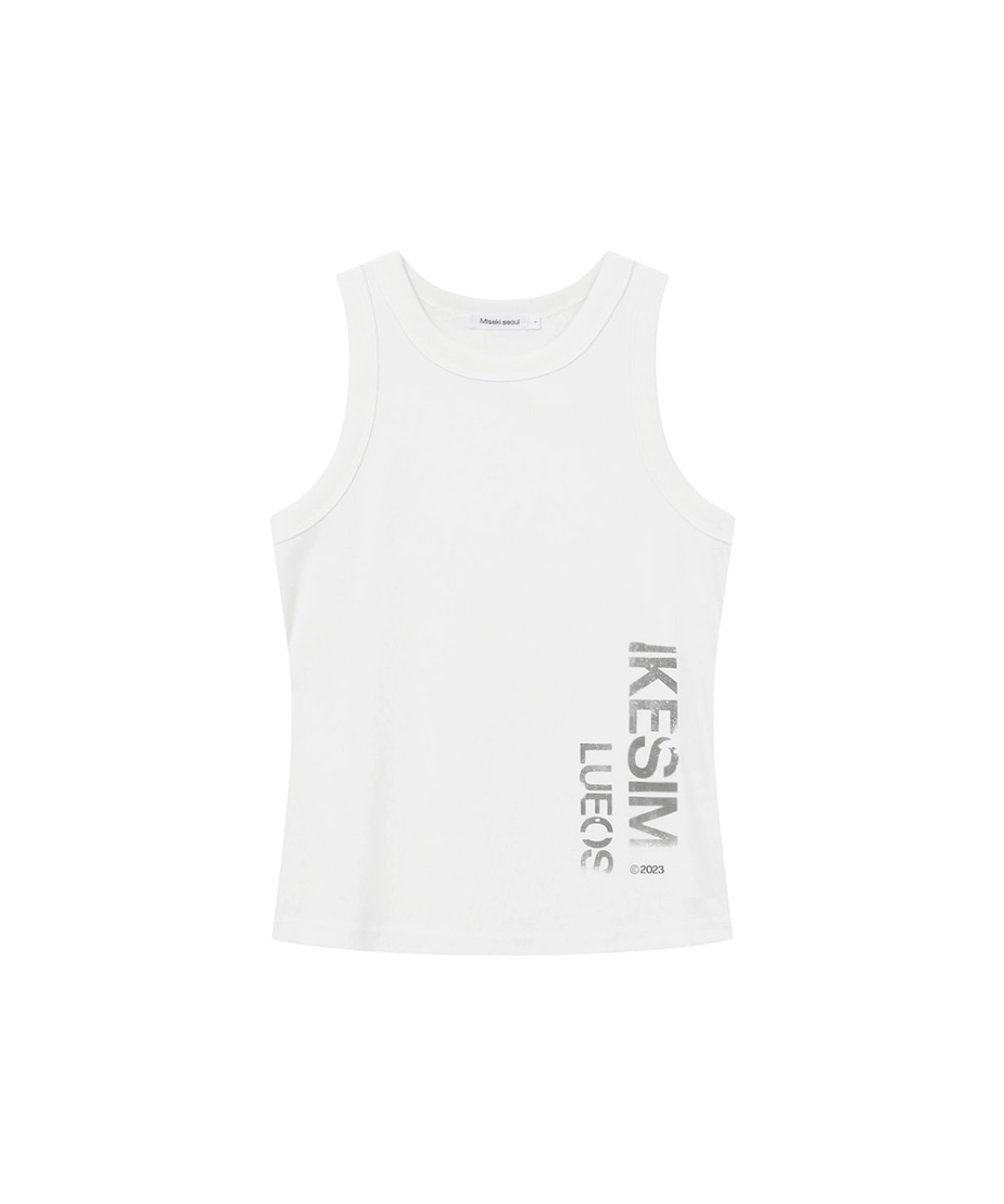 미세키서울 Ikesim sleeveless WHITE 상품 이미지 1