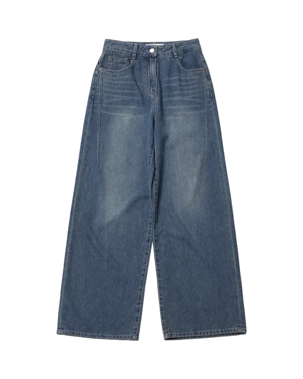 saru denim pants (indigo)