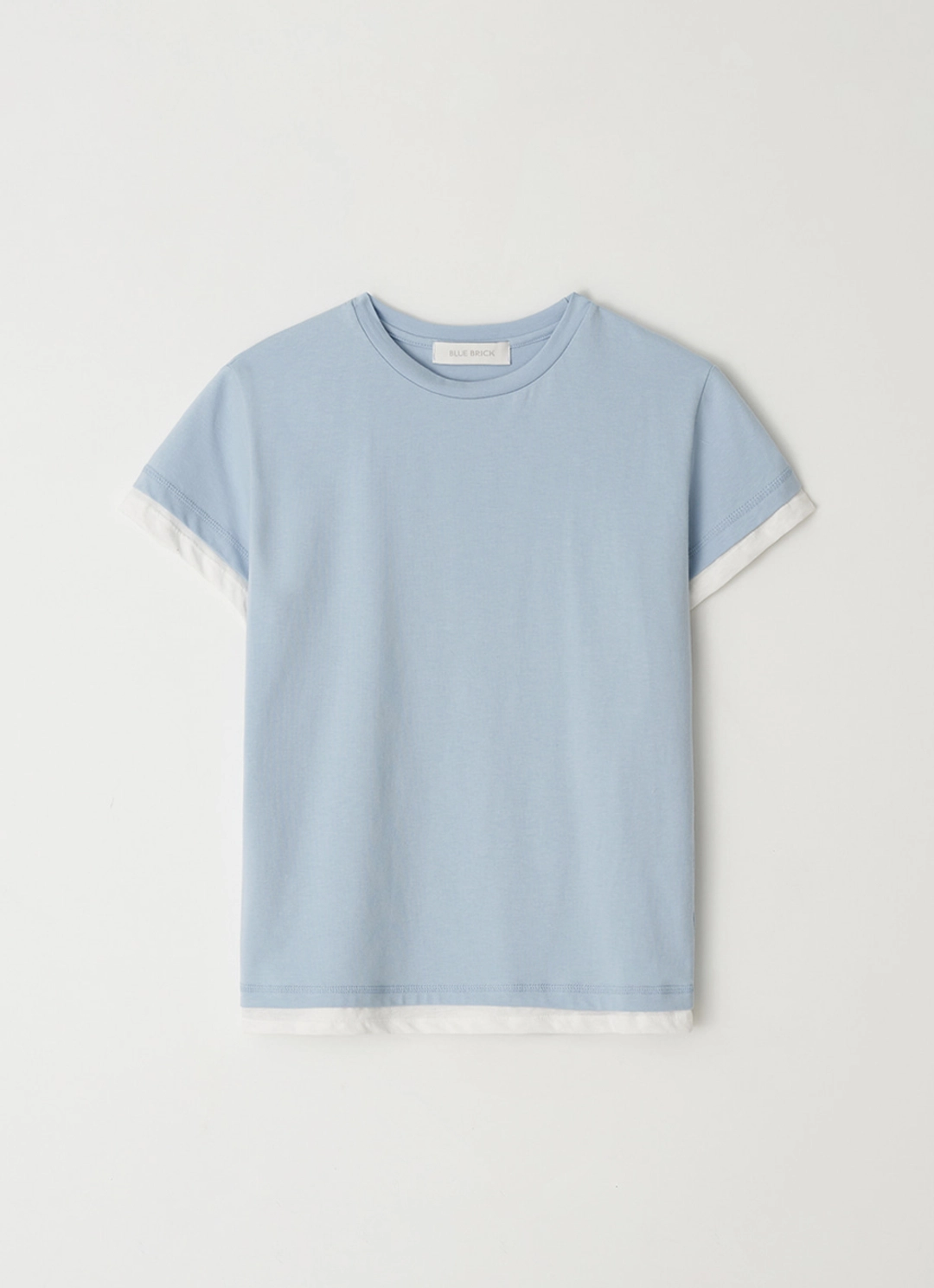 블루브릭 Half layered t-shirt (3colors) 상품 이미지 1