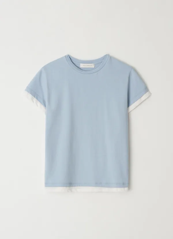 Half layered t-shirt (3colors)