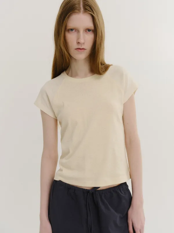 Candy bar tee (Vanilla)