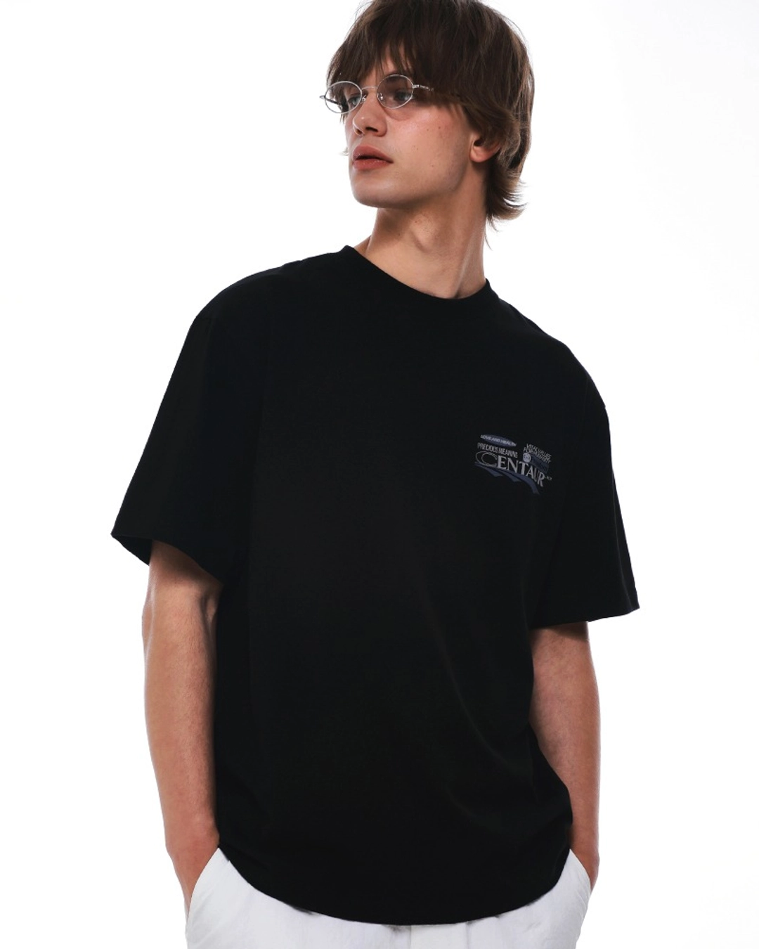 센토르 CENTAUR FREEDOM T-SHIRT_BLACK 상품 이미지 2