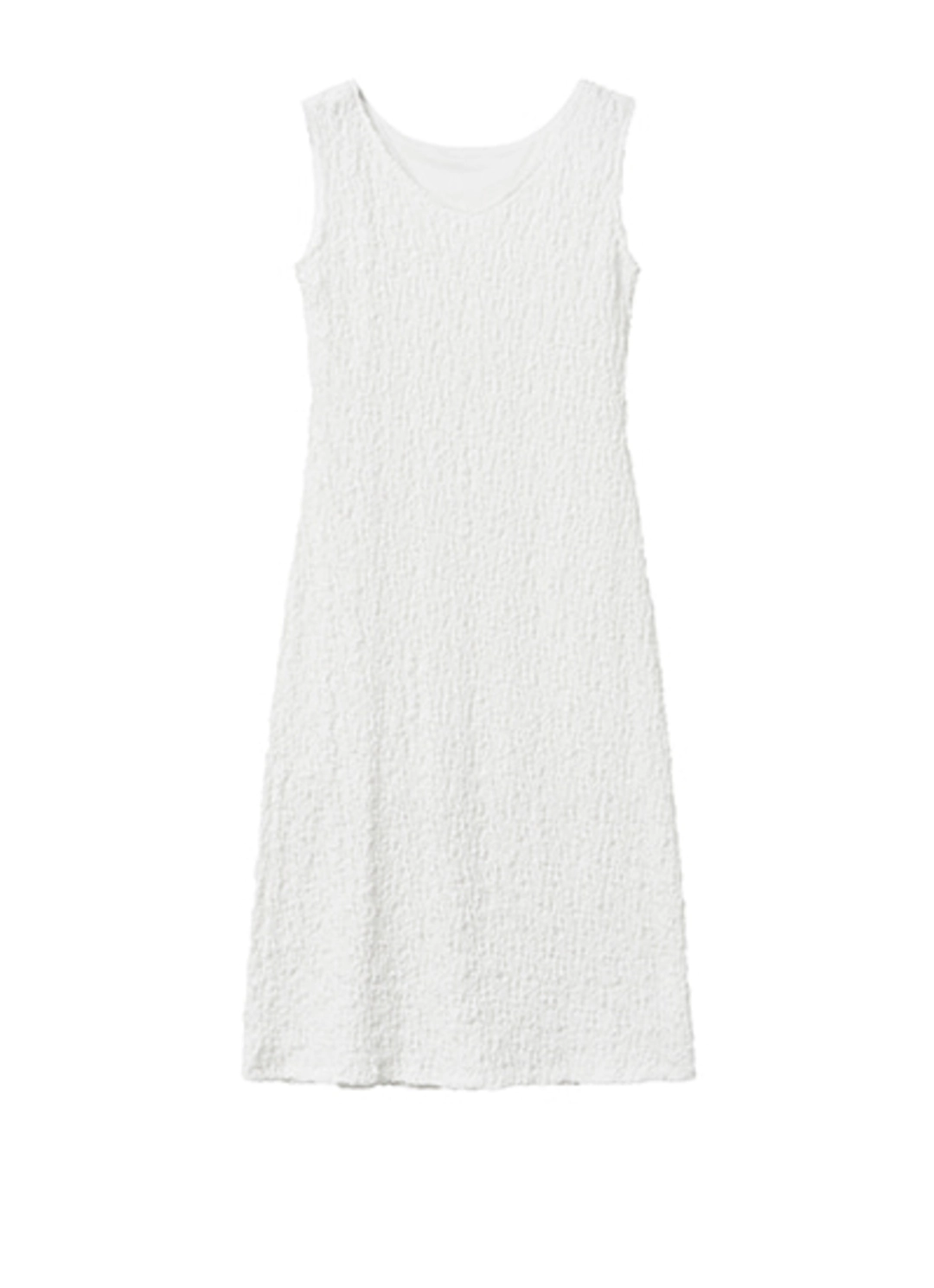 쏘이르 WRINKLE LONG ONE PIECE - WHITE 상품 이미지 3
