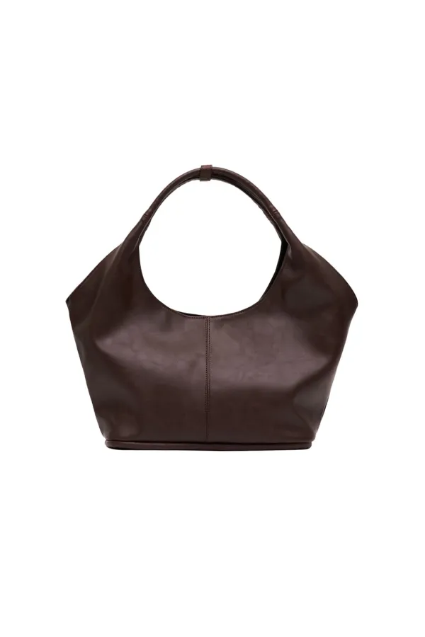 [5차 재입고]  미디움 베이스 백 medium vase bag (choco brown)