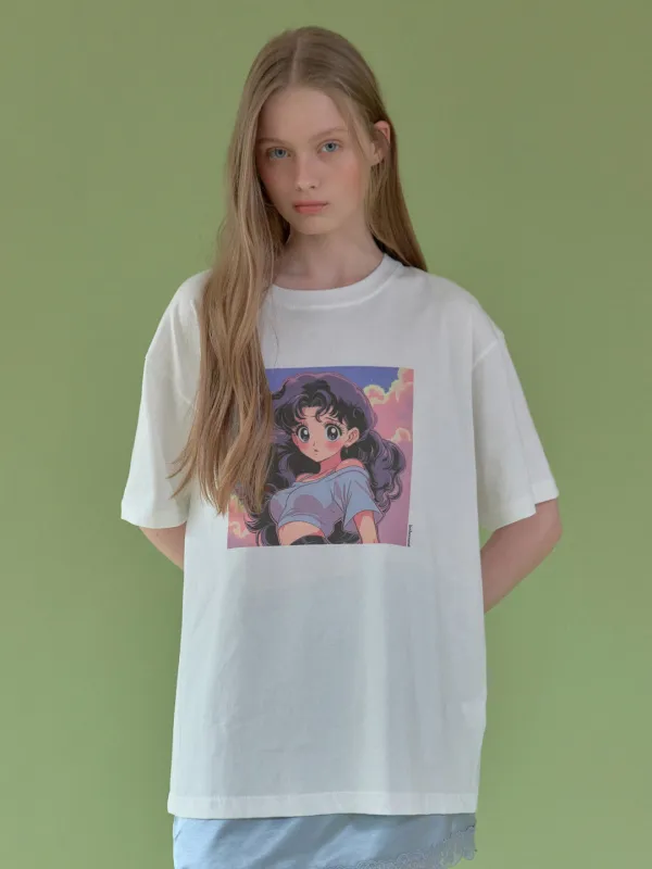 hether nightlight tee (white)