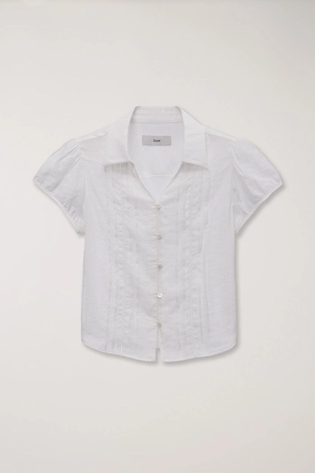 던스트 SHIRT COLLARED BLOUSE WHITE 상품 이미지 1
