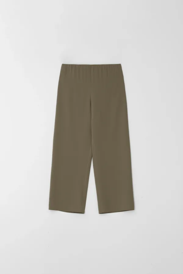 BIAS BAND WIDE PANTS_OLIVE BROWN_OD2C2MPL40OLB