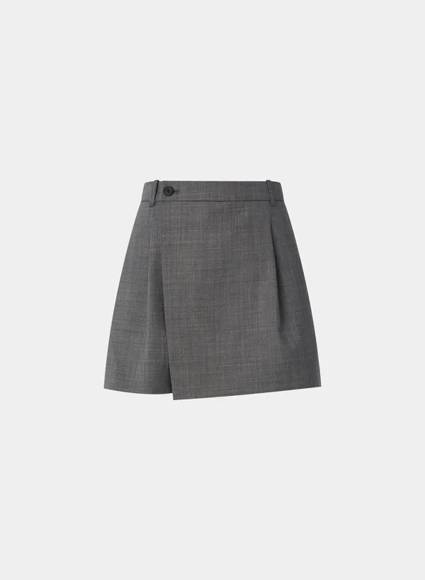 Erika wool wrap shorts