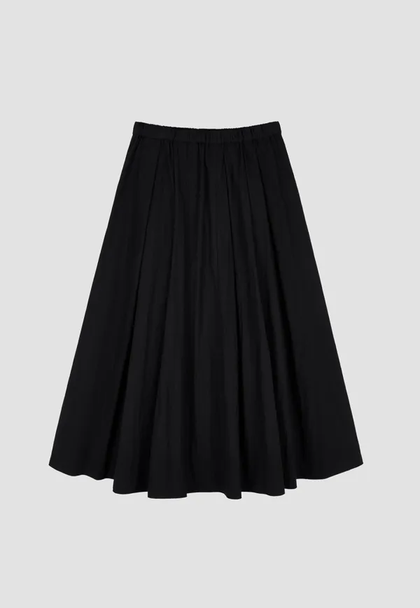 Cn irregularity skirt Black