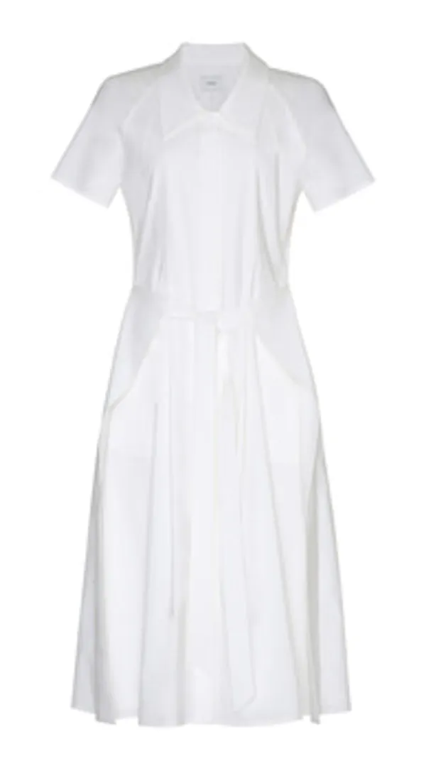 BRANCUSI COTTON POPLIN DRESS